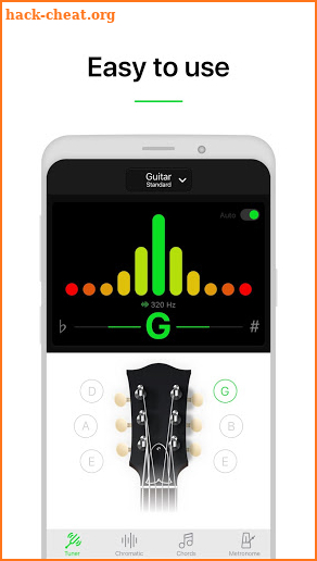 Guitar Tuner Pro- Tune your Guitar, Bass, Ukulele screenshot