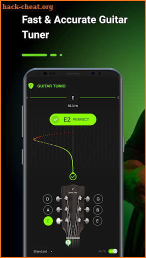 Guitar Tuner, Ukulele Bass: GuitarTunio screenshot