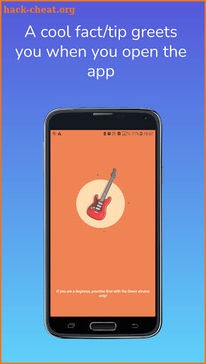 GuitarStrum - Strumming with Chord Changes screenshot