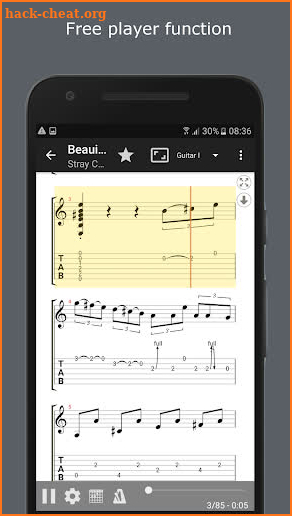 GuitarTab - Tabs and chords screenshot