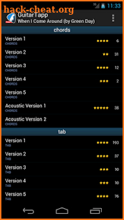 GuitarTapp PRO - Tabs & Chords screenshot