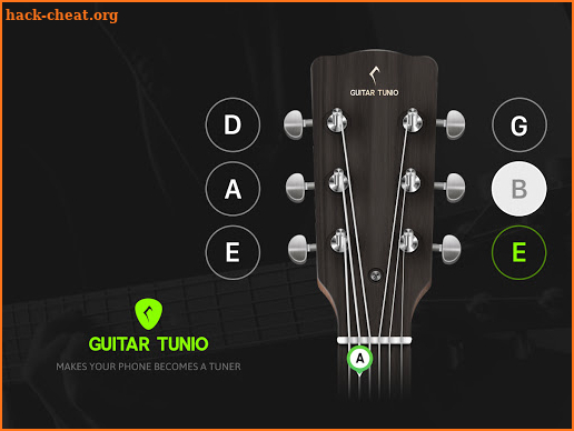 GuitarTunio – Guitar Tuner screenshot