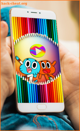 Gumballl Coloring Book for Darwin screenshot