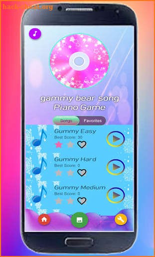 Gummy Bear Song Piano Game screenshot