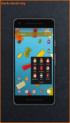 Gummy Bear Theme - Icons & Wallpapers screenshot