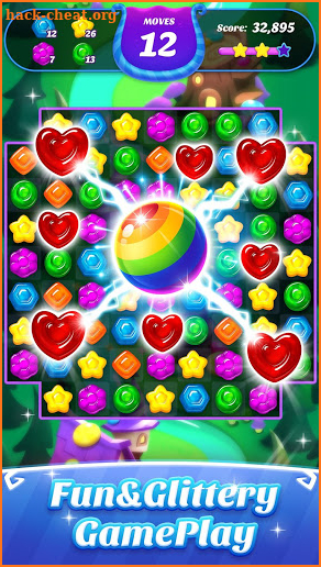 Gummy Candy Blast - Free Match 3 Puzzle Game screenshot