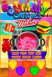 Gummy Candy Maker - Kids Gummy Worms & Candy FREE screenshot