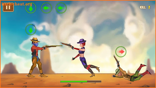 Gun Blood Cowboy Duel screenshot