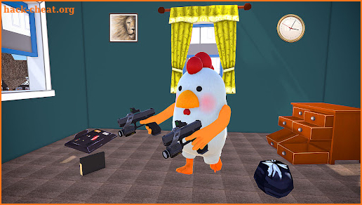 Gun Chicken Shooter War Game screenshot