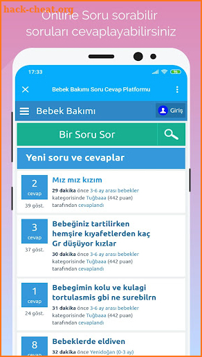 Gün Gün Bebek Bakımı, Gelişimi screenshot