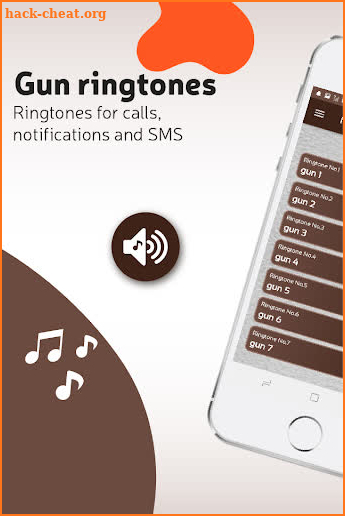 Gun ringtones free, gun sounds screenshot