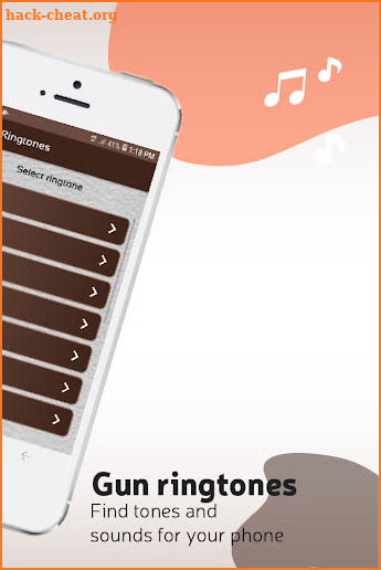 Gun ringtones free, gun sounds screenshot