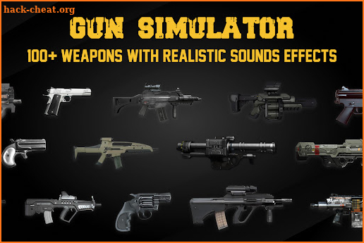 Gun shot sounds: Gun simulator screenshot