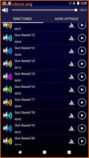 Gun Sound Ringtones and Wallpapers screenshot