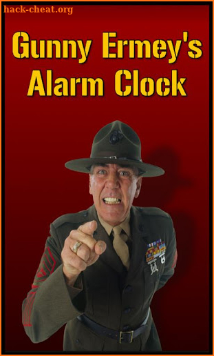 Gunny Ermey's Alarm Clock screenshot