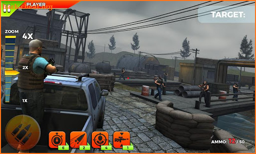 Guns for Survival : Counter Shooting Game screenshot