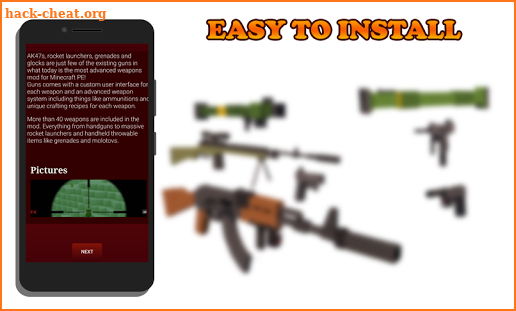 Guns Mod for MCPE screenshot