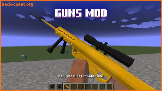 Guns Mod for Minecraft ™ PE - Weapons Mods screenshot