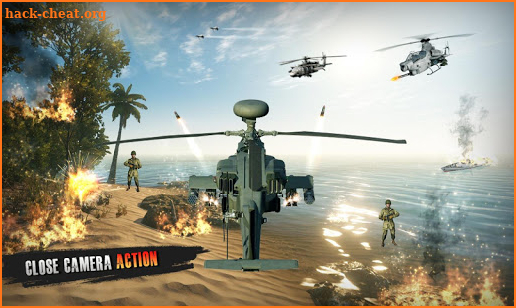 Gunship Helicopter Battle Field screenshot