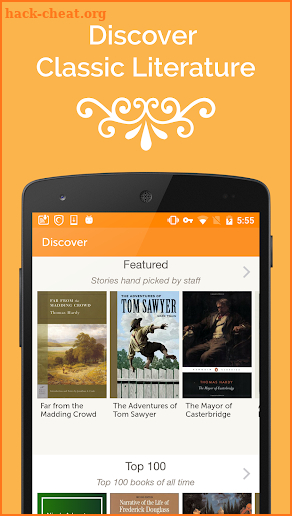 Gutenberg Books screenshot