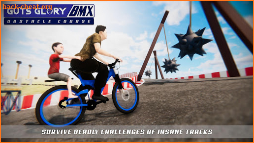 Guts Glory BMX Obstacle Course screenshot