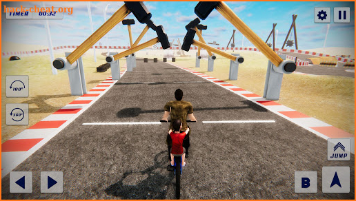 Guts Glory BMX Obstacle Course screenshot