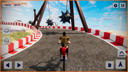 Guts Glory BMX Obstacle Course screenshot