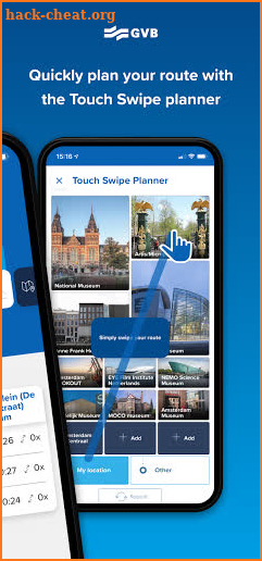 GVB travel app screenshot