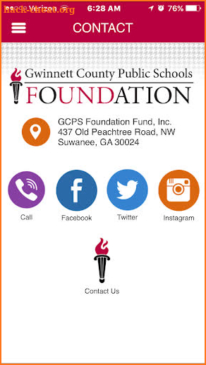 Gwinnett County PS Foundation screenshot