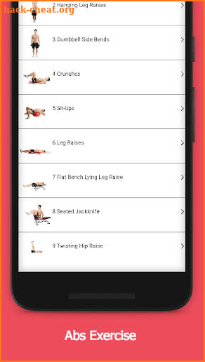 Gym Exercises & Home Workouts 2019 screenshot