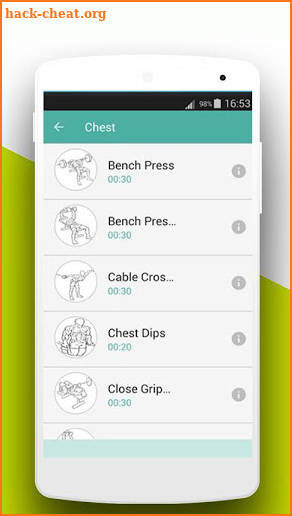 Gym Personal Trainer-Bodybuilding Exercises screenshot