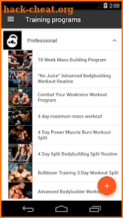 GymApp Pro Workout Log screenshot