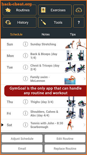 GymGoal Pro screenshot