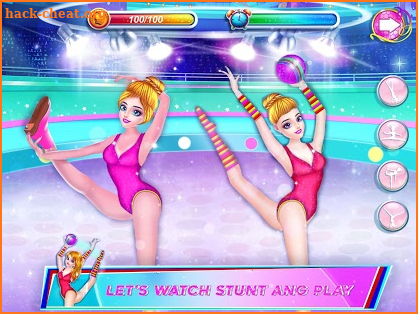 Gymnastics Dance Girl Dressup Salon Games screenshot