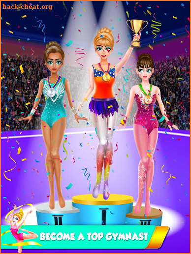 Gymnastics Star Girl Dress Up Fashion screenshot