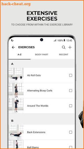 Gymshark Training: Fitness App screenshot