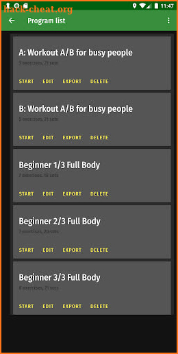 GymTracker Pro screenshot