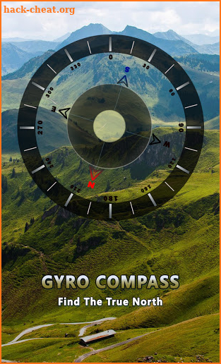 Gyro Compass App: Find the True North Finder App screenshot