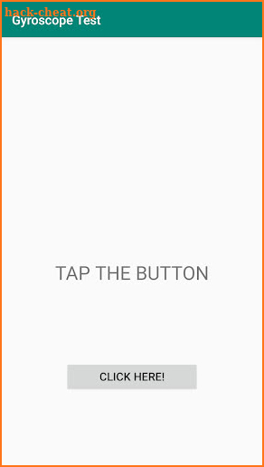 Gyroscope Test screenshot