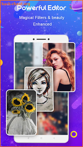 H Photo Editor - Collage maker & Art effects screenshot