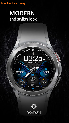 H310 Watch Face - YOSASH screenshot