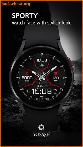 H350 Watch Face - YOSASH screenshot