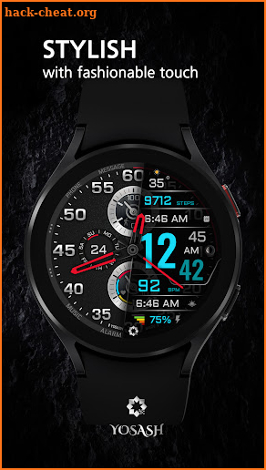 H360 Watch Face - YOSASH screenshot