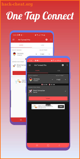 HA Tunnel Pro - Free Custom Unlimited VPN screenshot