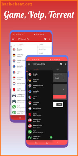 HA Tunnel Pro - Free Custom Unlimited VPN screenshot