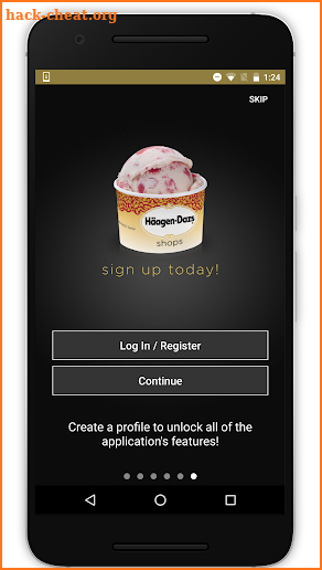 Haagen Dazs screenshot