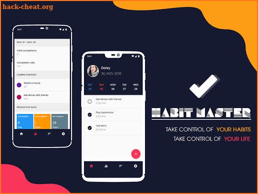 Habit Master - Habit Tracker, To do list & Goals screenshot