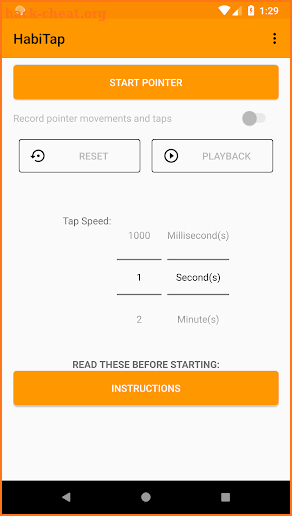 HabiTap - Auto Clicker No Root Automatic Tapping screenshot