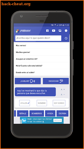 Hablalo! screenshot