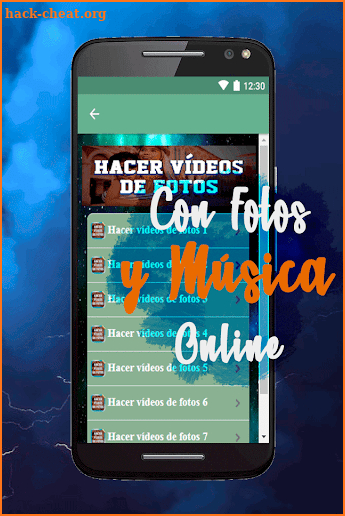 Hacer Videos De Fotos Con Musica Gratis Guia screenshot